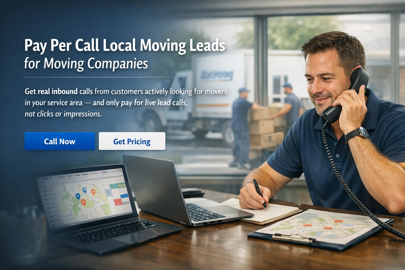 Pay Per Call Local Moving Leads