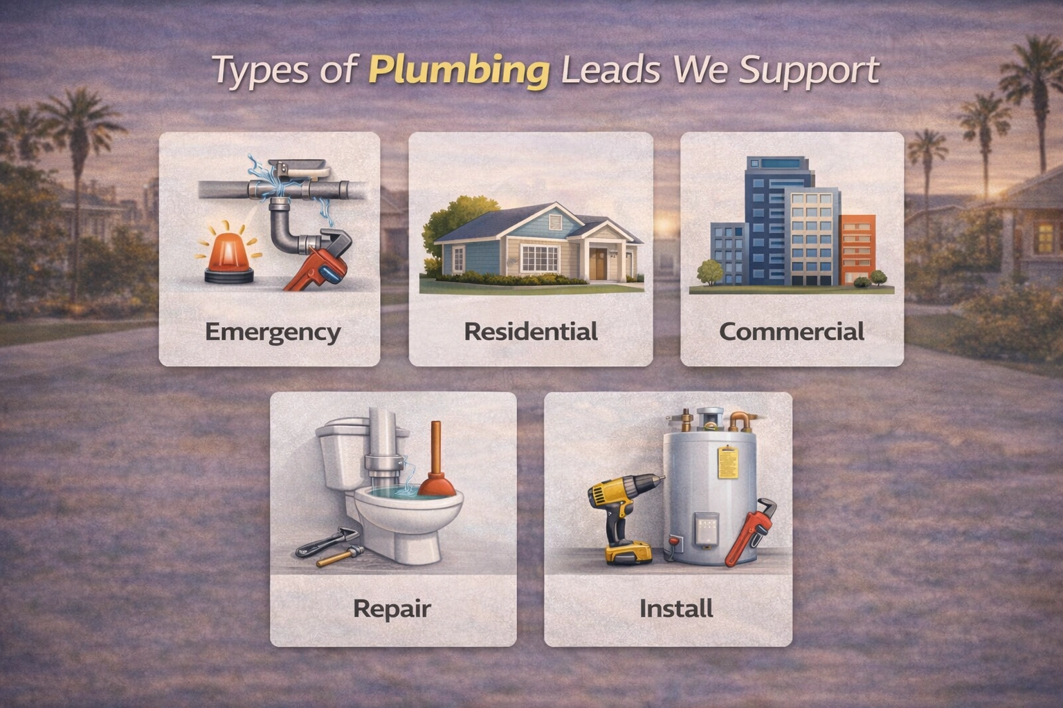 Types of Plumbing Leads